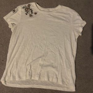 Abercrombie and Fitch Embroidered T-Shirt